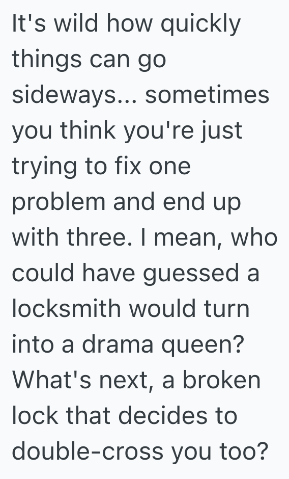 Screenshot 2025 07 13 at 11.54.34 AM Locksmith Fails To Unlock The Door, So The Customer Writes A Review About The Situation Online